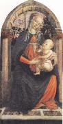 Sandro Botticelli Madonna and Child or Madonna of the Rose Garden France oil painting artist